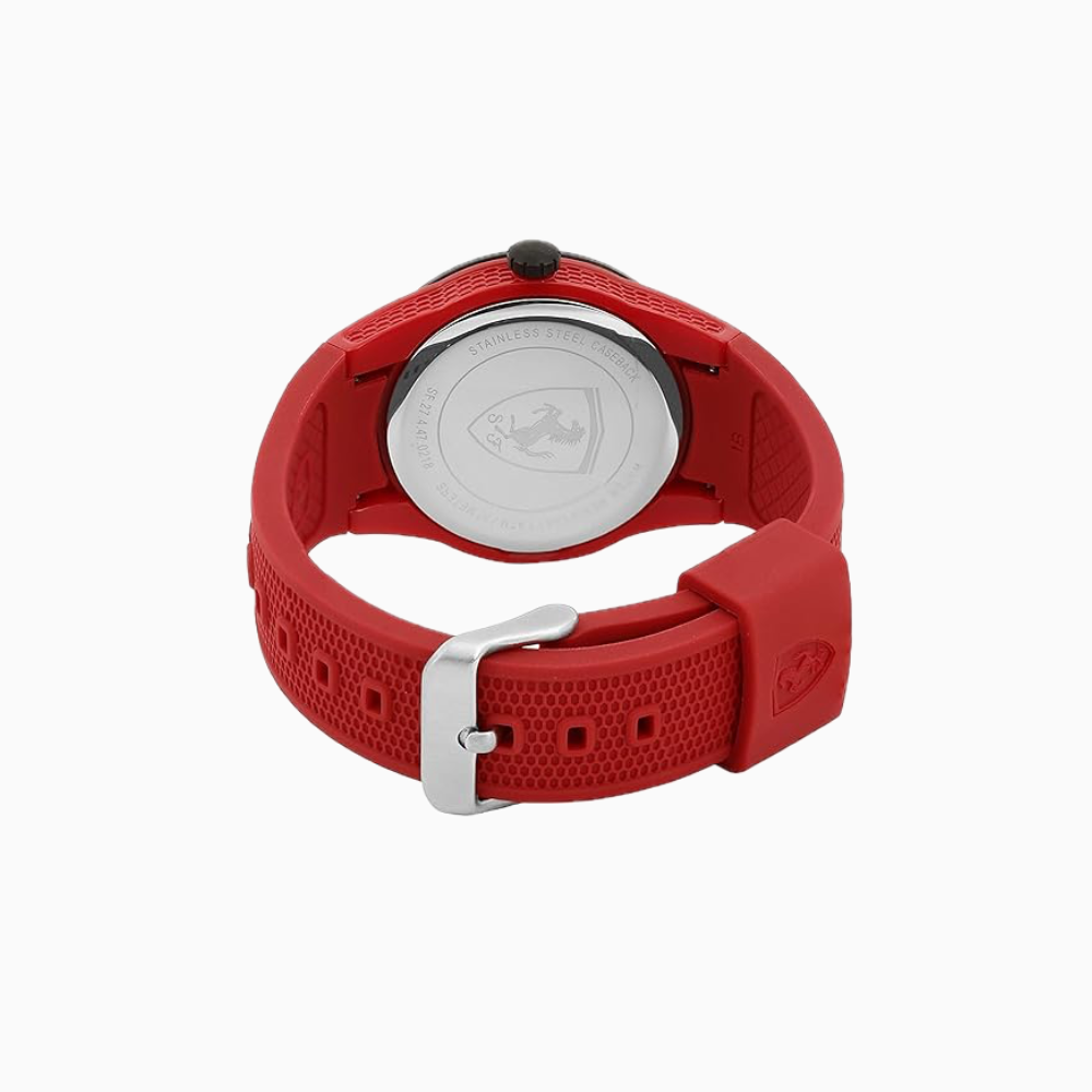 Ferrari Sports Watch Red & Black